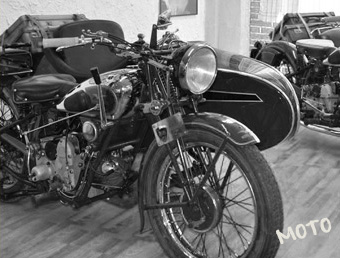 Le moto d'epoca nel Museo de Il Selvatico